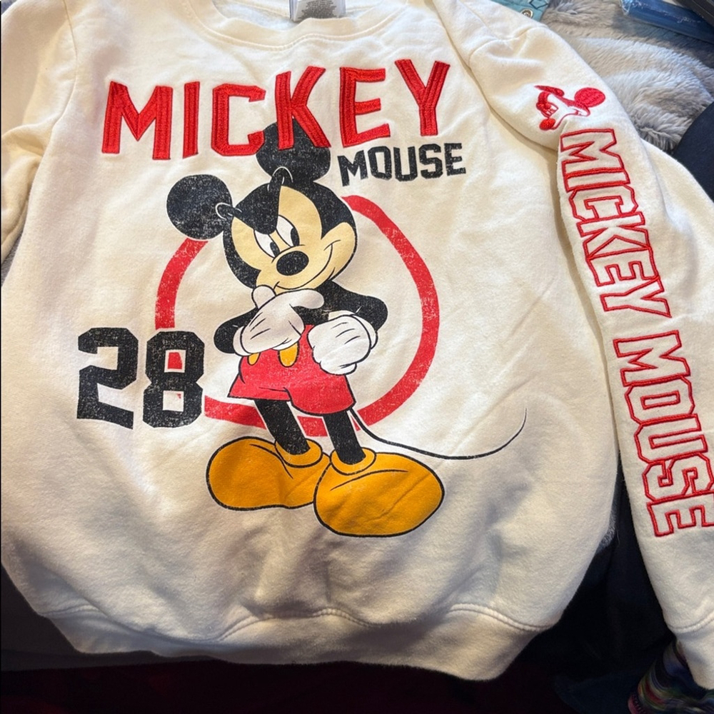 Mickey Mouse Crew Neck youth L